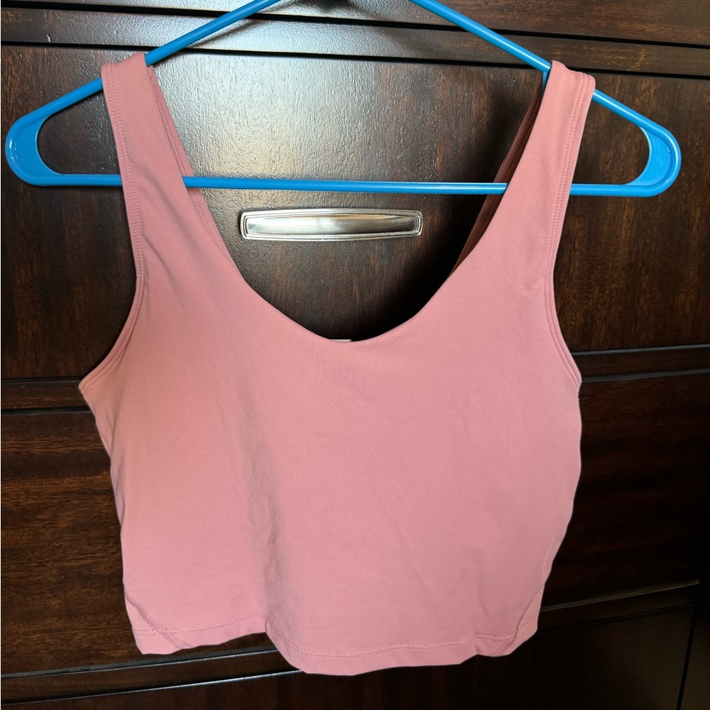 ✨Mauve tank-bra, NWOT